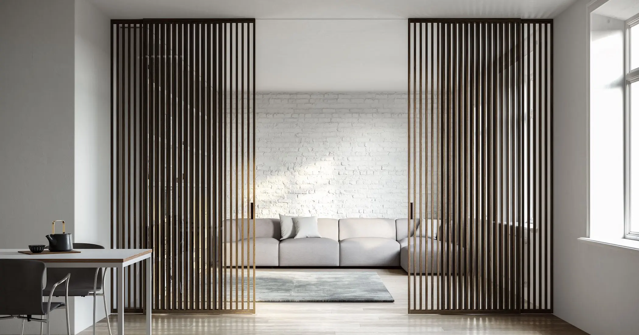 Line sliding door of Adl doors collection
