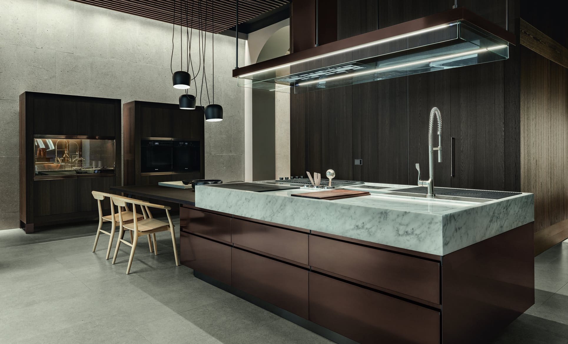 high-end italian kitchen designer