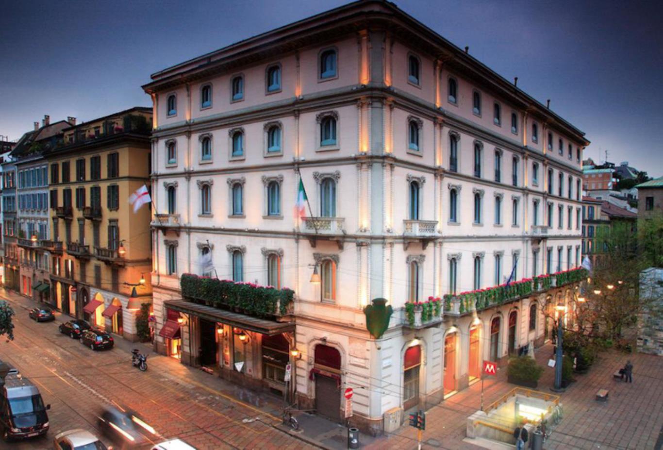 Current image of the exterior of Grand Hotel et de Milan in Milan