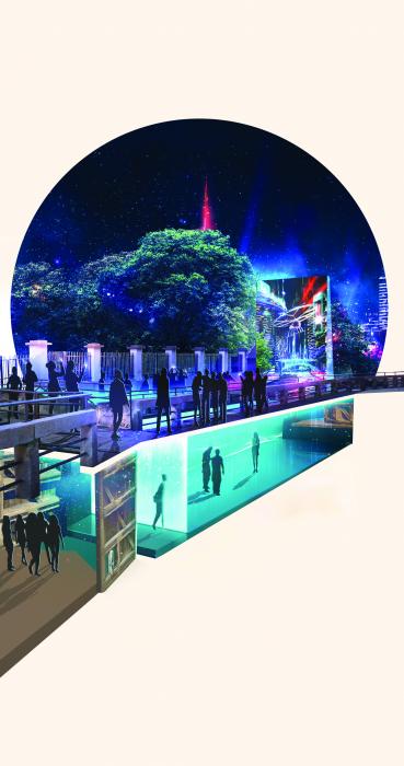 milan design week rendering of an event