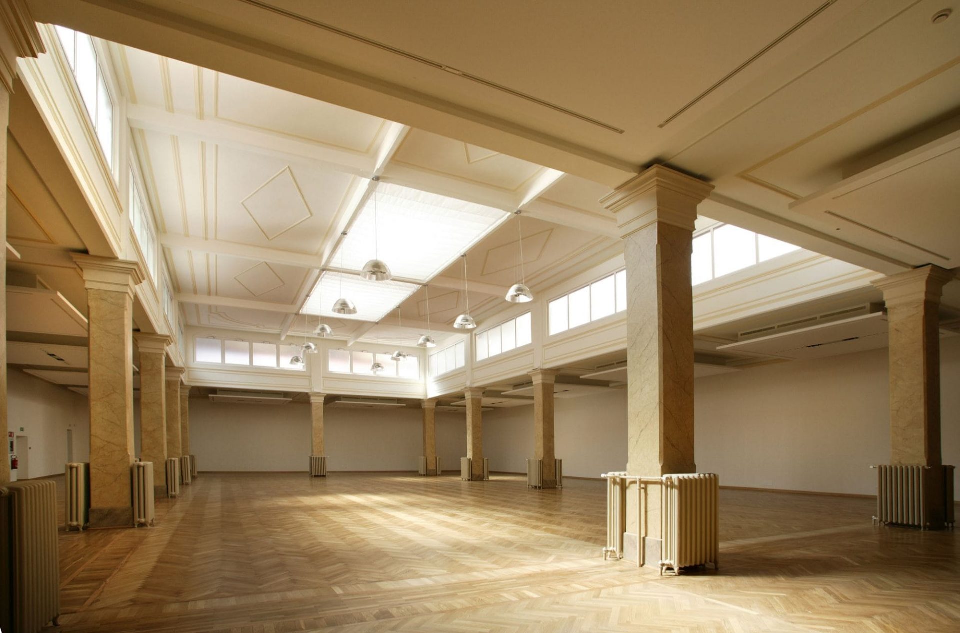 interior image of an empty building