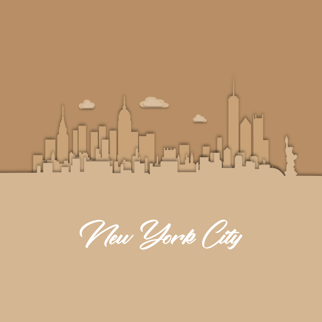New York skyline to display our interior design project