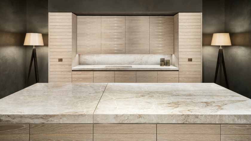 Armani slide kitchen a luxury modern italian kitchen