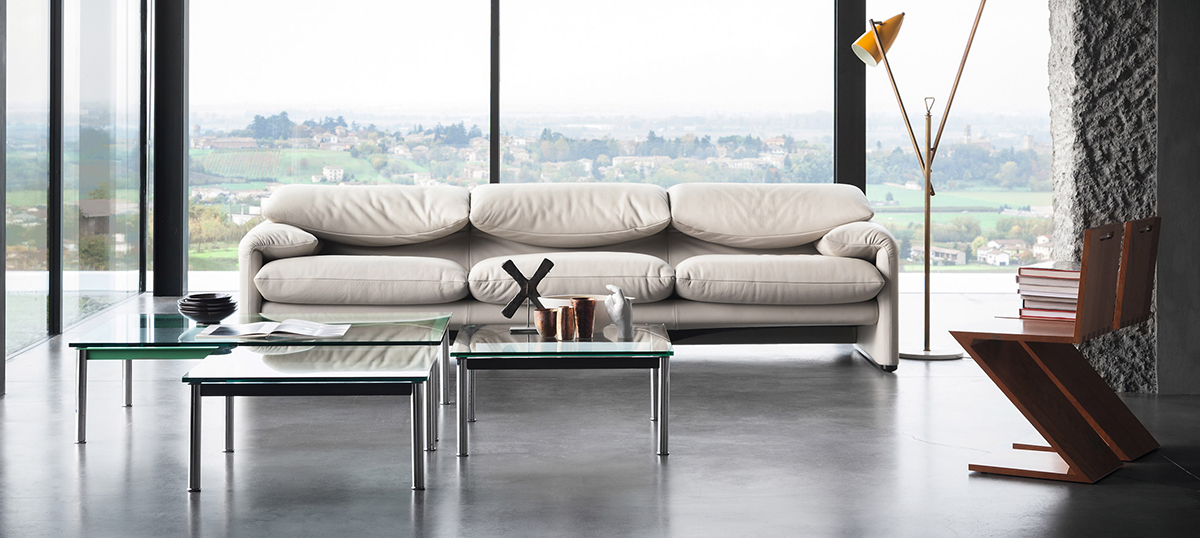 maralunga sofa from Cassina one of the best Italian sofa brands