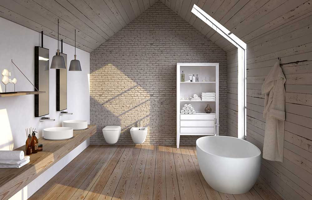 cielo bathroom one of the best Italian sanitary ware brands in a contemporary house