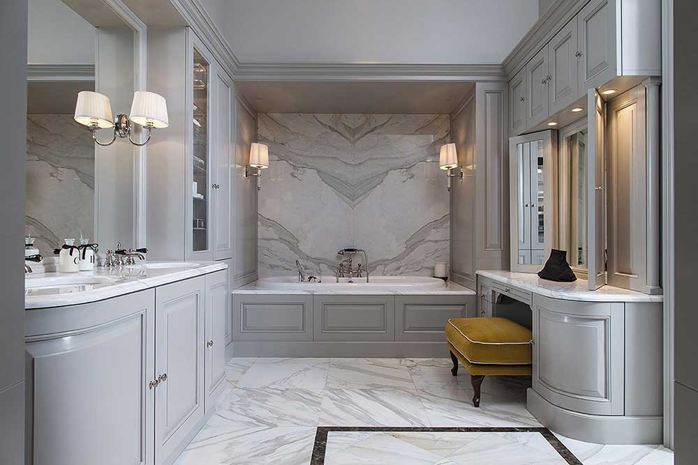 a luxury Italian bathroom produced by devon and devon one of the best Italian bathroom brands