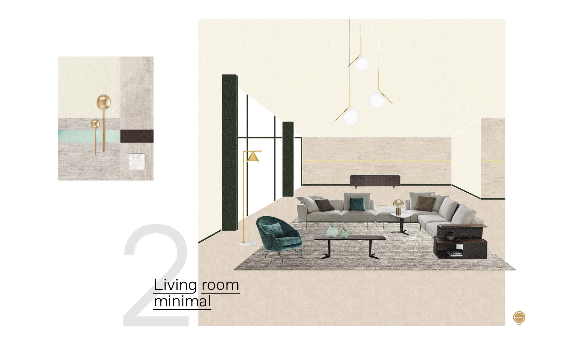 Italian mdoern living room designs by Esperiri Milano team of Italian interior designers