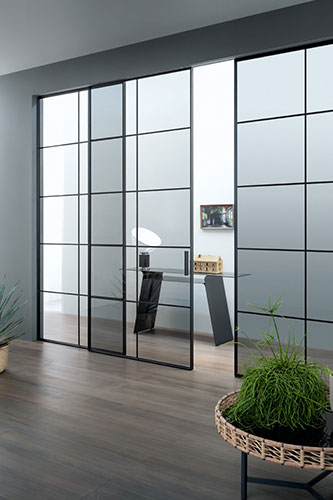 l7 plus by lualdi doors a sliding glass door