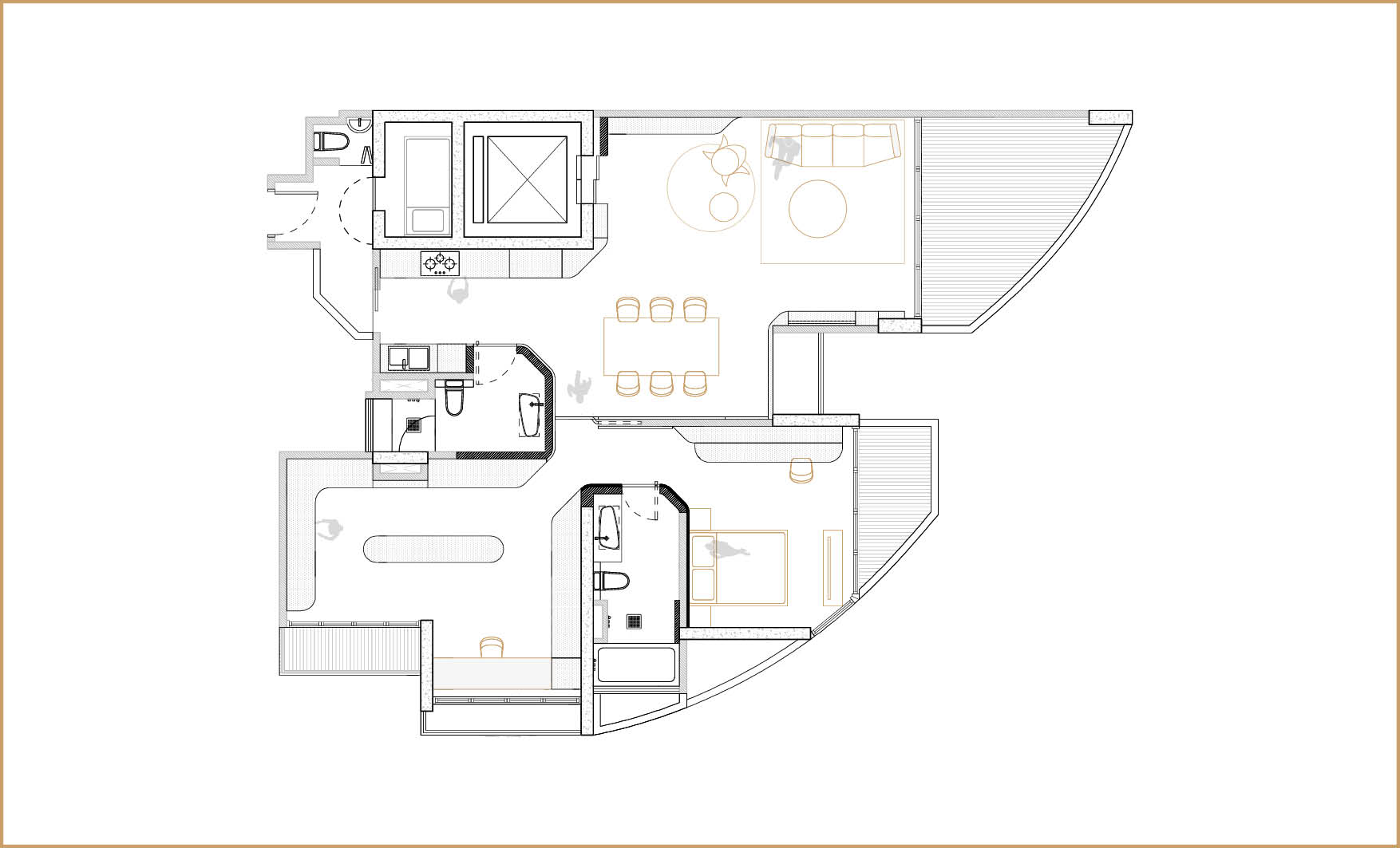 high end furniture project in singapore