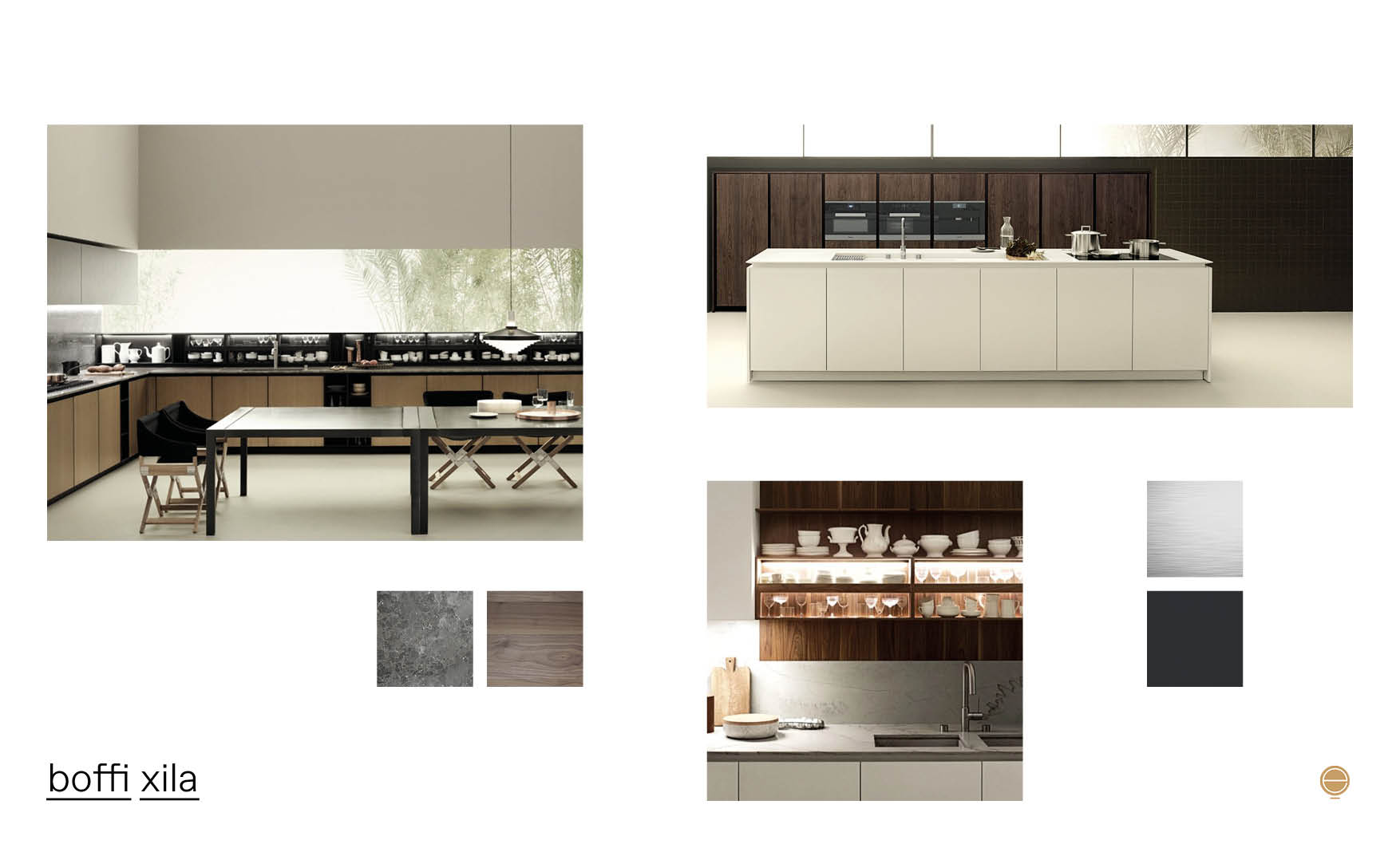 contemporary Italian kitchen design and boffi xila product