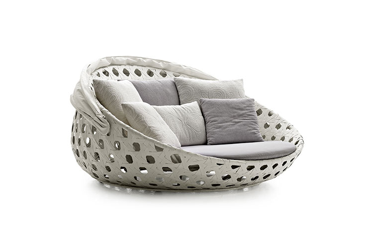 canasta outdoor sofa by beb italia