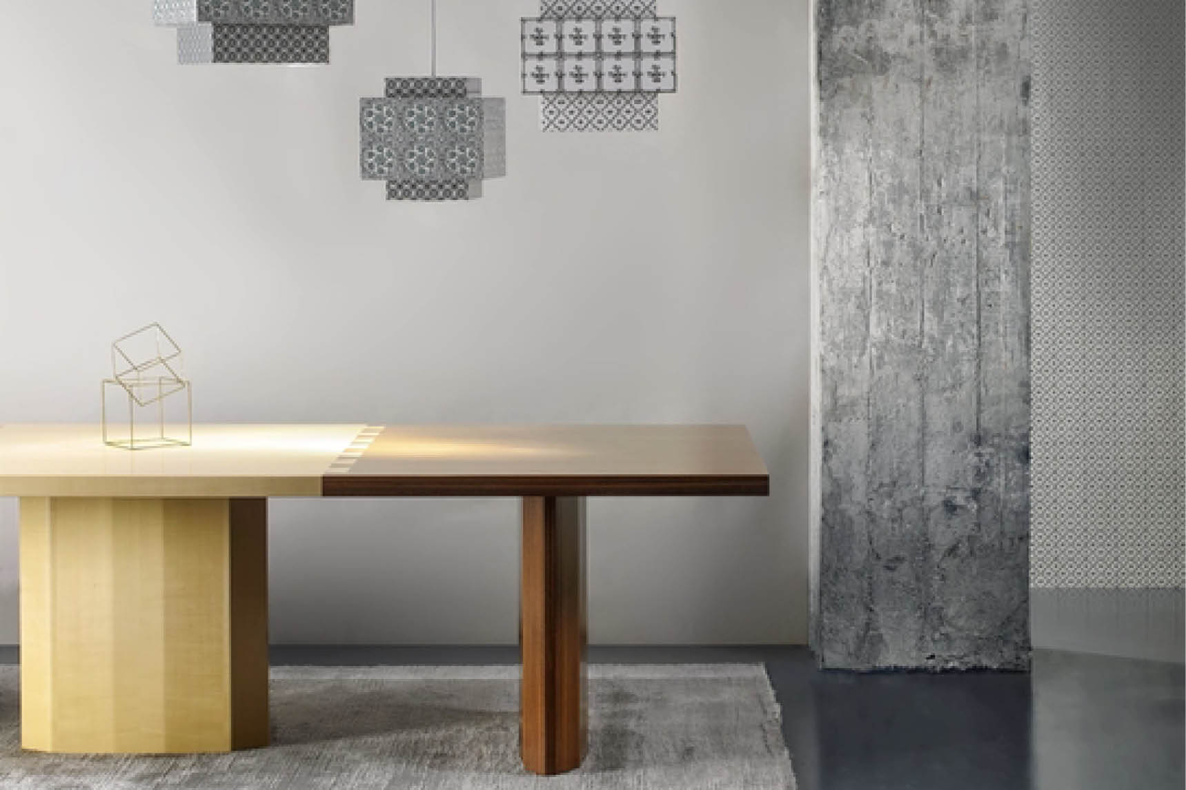 italian wooden dining table par of esperiri milano luxury bespoke furniture 