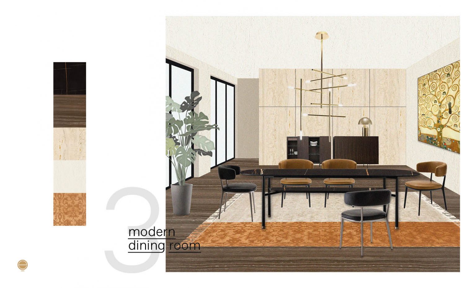 Modern Italian Dining Room Set Inspirations Esperiri Milano