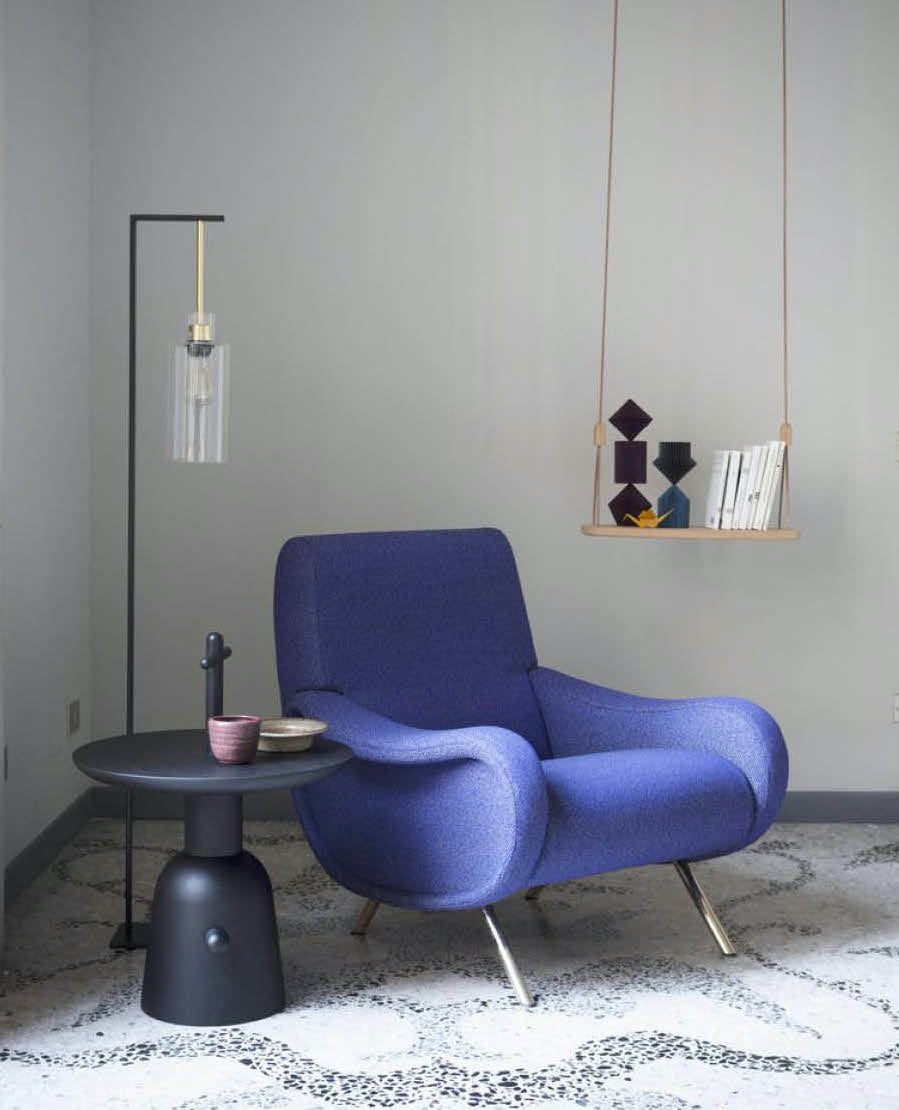 cassina lady chair used in a luxury home staging project