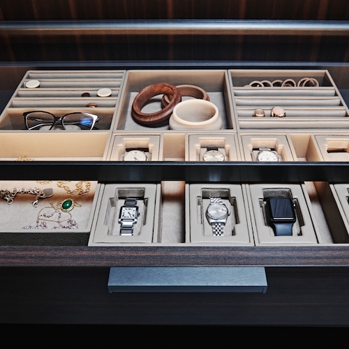 Luxury Wardrobes Accessories: Organizers and Purifiers Esperiri