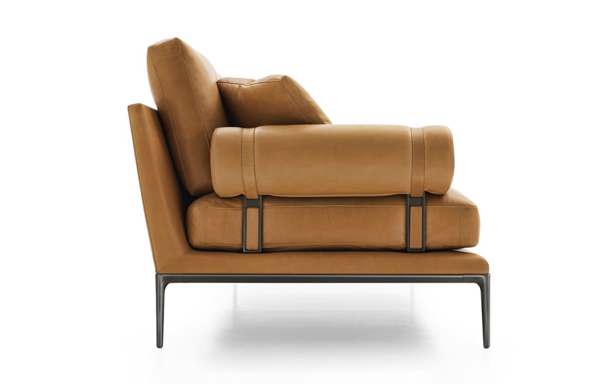 B&B Italia Atoll collection is one of the best Italian leather sofa brands