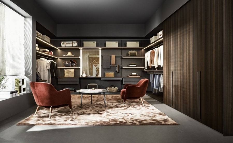 Design your Molteni Master Dressing with our Italian interior designer