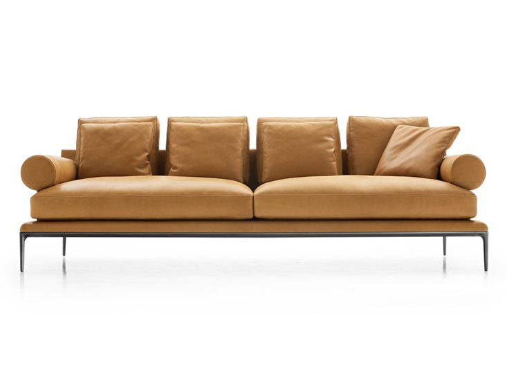 B&B Italia is undoubtedly one of the best Italian leather sofa brands