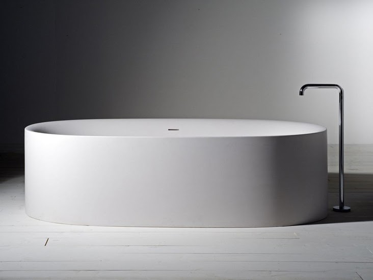 luxury bathtubs sabbia boffi freestanding