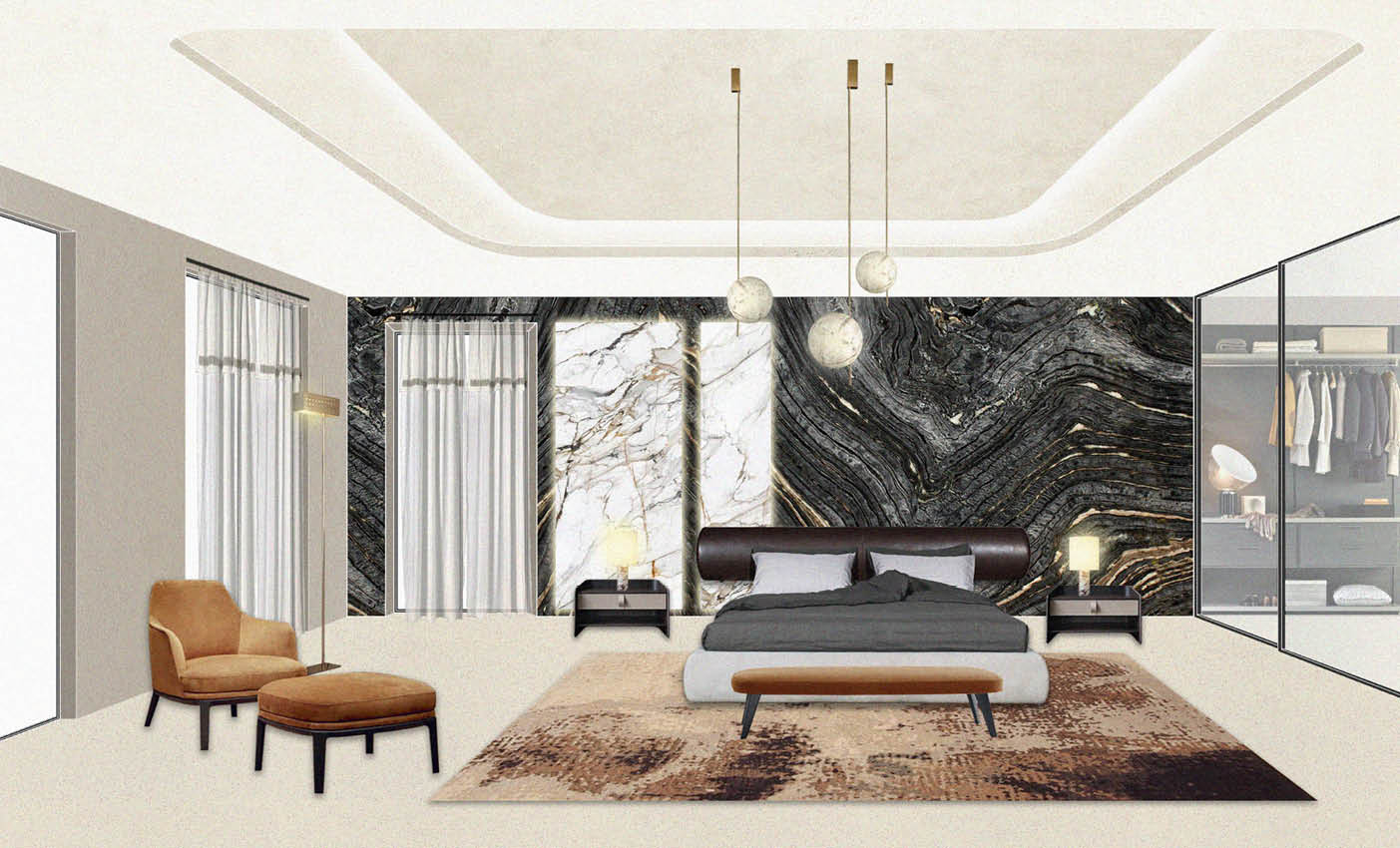 Modern italian bedroom discount