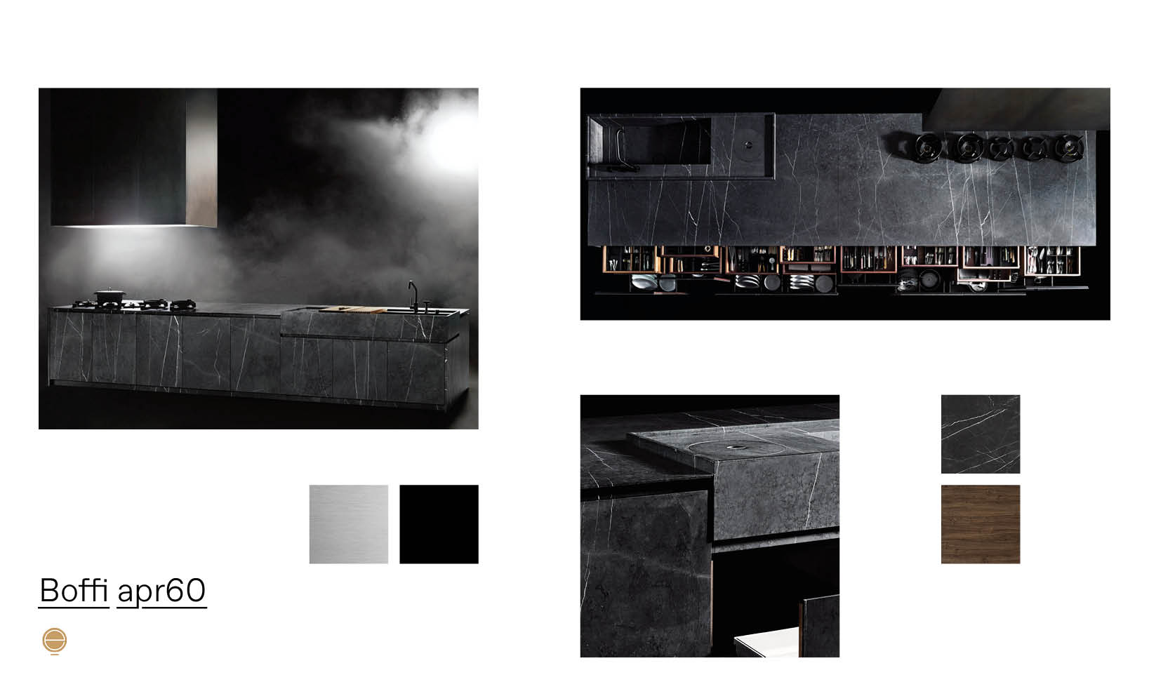 bespoke luxury kitchens and Boffi Apr60 product moodboard made by esperiri