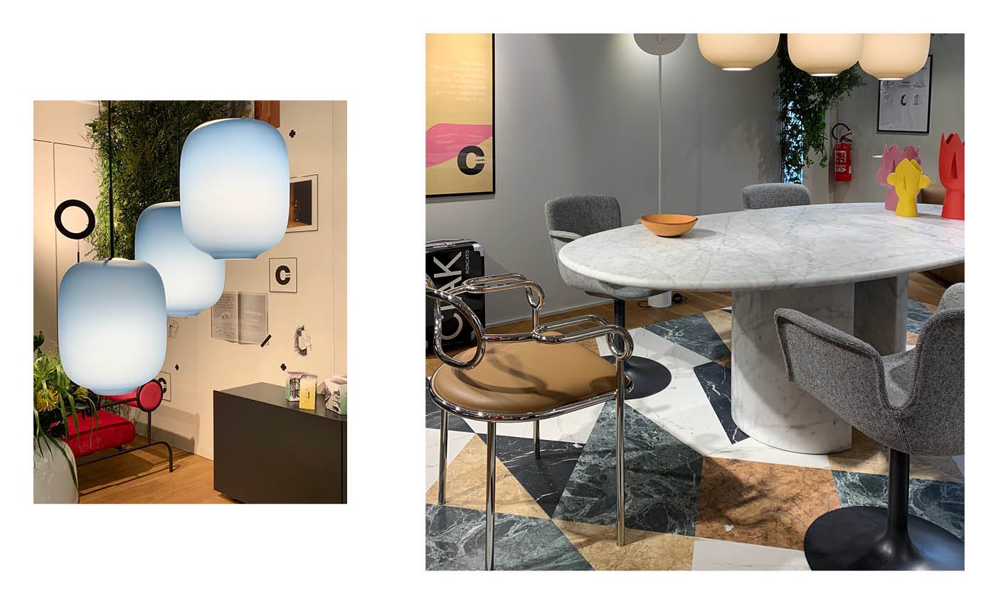 cappellini showroom during milan design city 2020