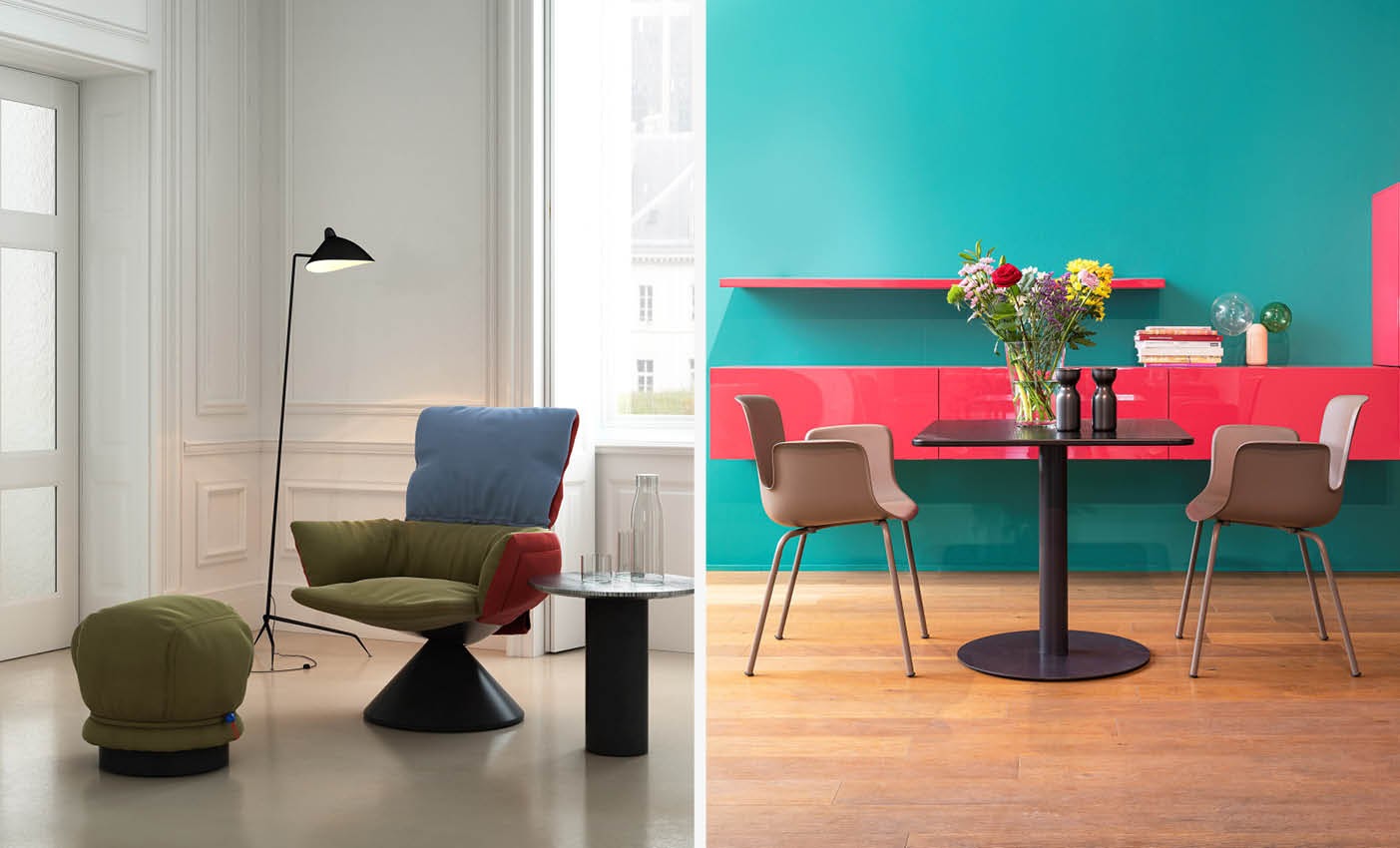 new collection presented by cappellini during Milan design week 2020