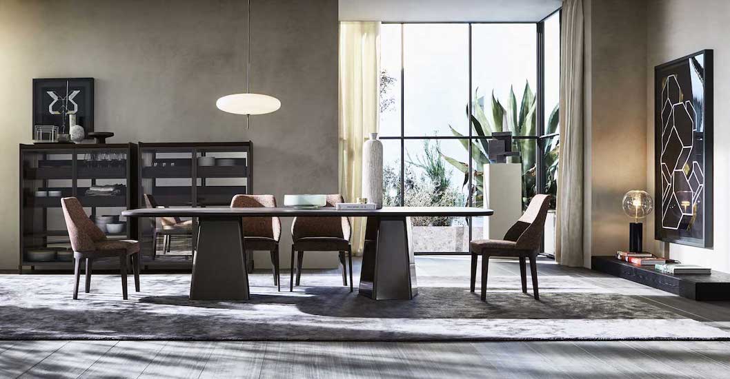 Italian Style Dining Room In White