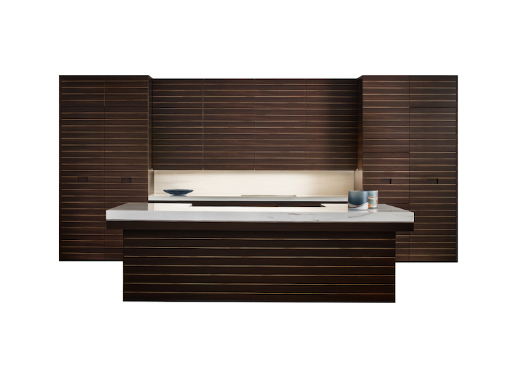Armani/Dada kitchen composition and luxury modern kitchen design