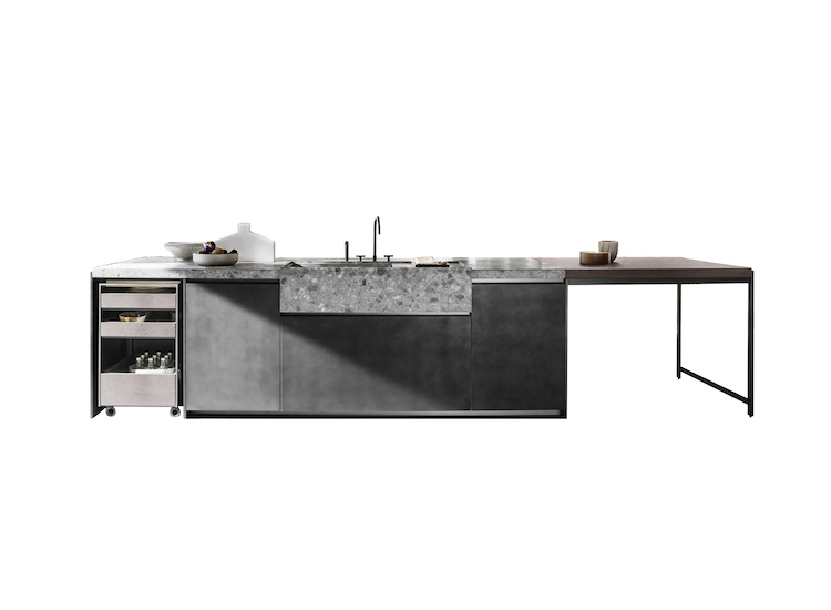 Dada kitchen composition and Italian kitchen design