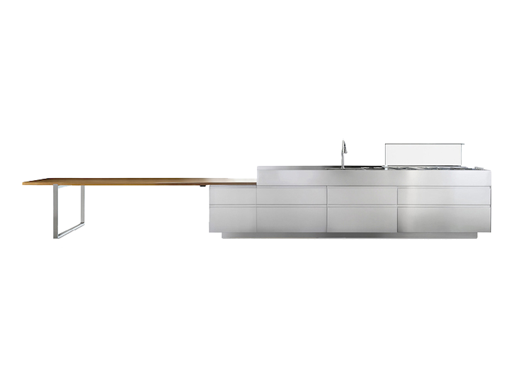 Arclinea kitchen composition and Italian kitchen design