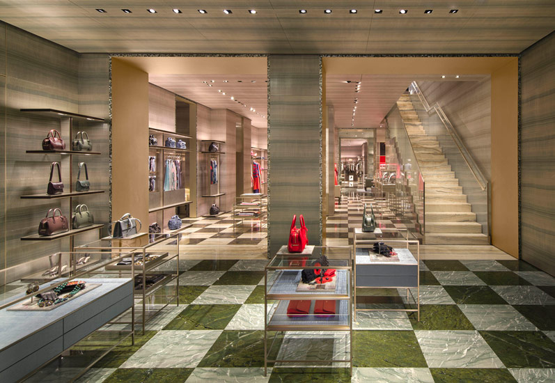 luxury store interior