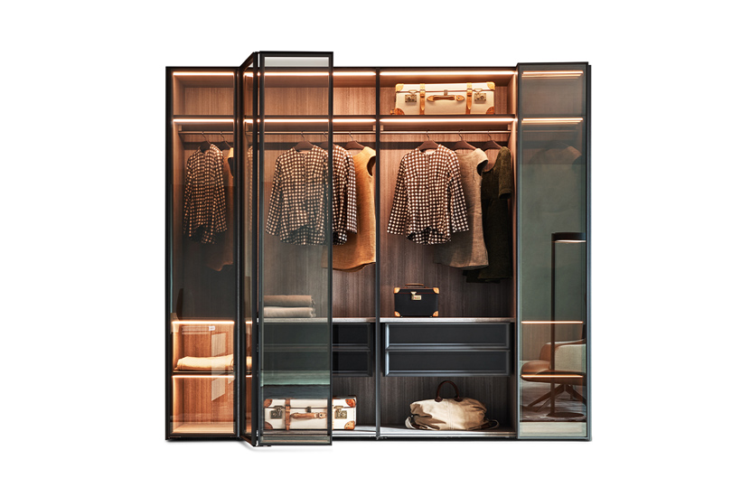 Molteni wardrobes and sistema 7 folding system