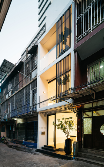 A Neutral Color Aesthetic for This Hostel Project Designed by one of the Top Interior Design firm in Bangkok