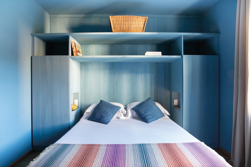 Blue-textures of one of the best Boutique Hotels in Italy: Blu di Te House in Santa Margherita Ligure.