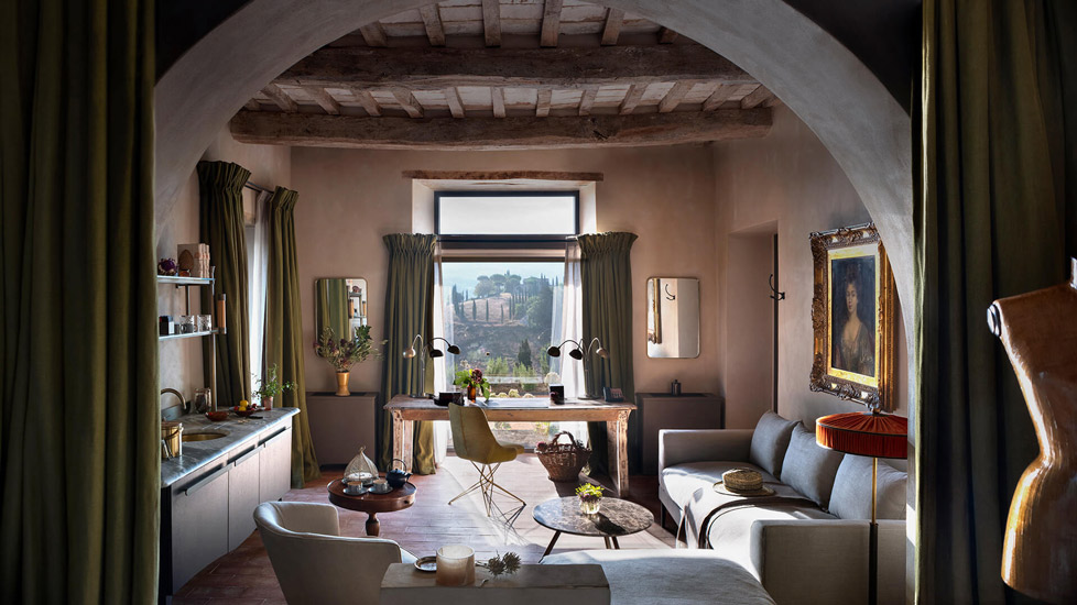 Reschio Estate: the best solution of Design Hotels in Italy for a full immersion in the rustic italian luxury style.