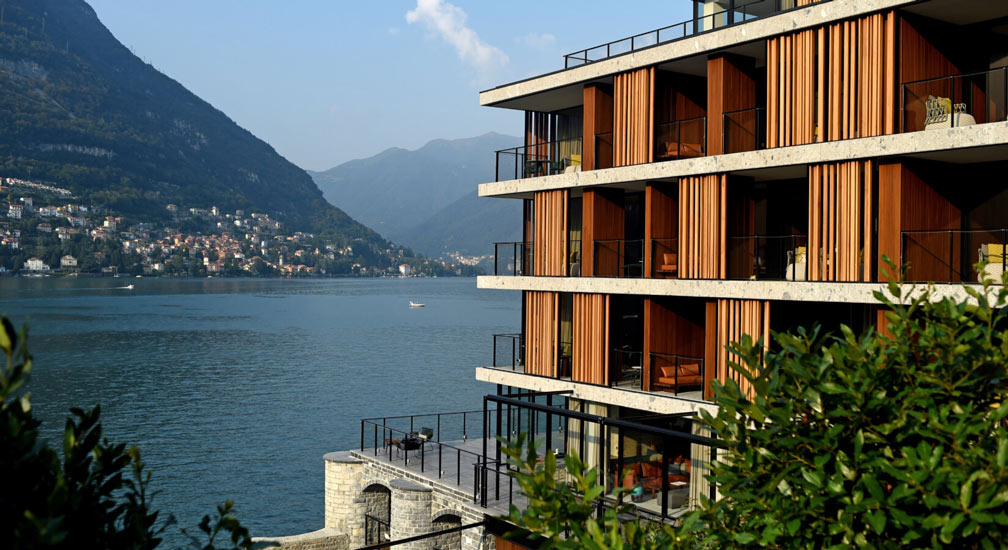 Design Hotels Italy Edition: Hotel Il Sereno, panoramic view of Lake Como