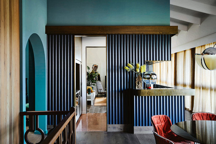 Eclectic Style and Italian Icon pieces for this interior design made by Flack Studio, one of the design studios we selected in our list of the best interior designers melbourne has to offer