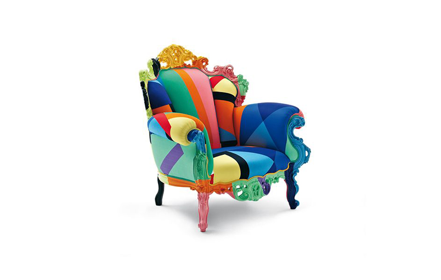 The most Iconic Armchair: Proust by Alessandro Mendini for Cappellini, one of the best Luxury Italian furniture Melbourne has to offer. 