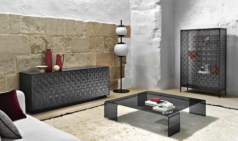 The new collection of shaping glass furniture by Marcel Wanders for Fiam Italia, one of the best Luxury Italian furniture Melbourne has to offer.