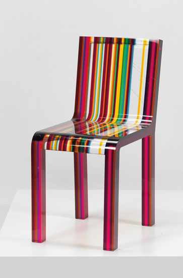 The Iconic Rainbow chair for Cappellini, one of the best Luxury Italian furniture Melbourne has to offer. 