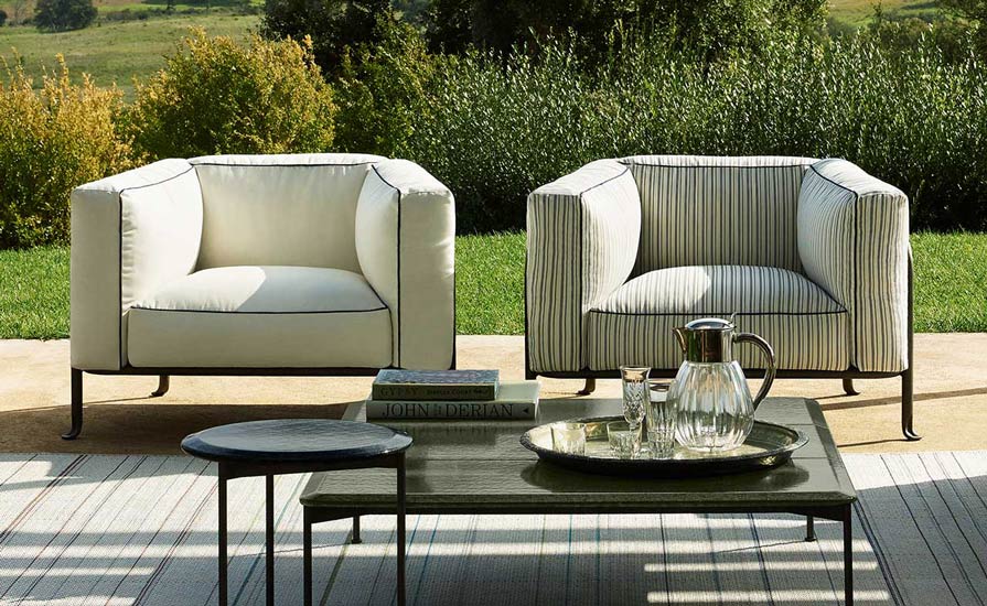 Outdoor Collection 2021 by B&B Italia, one of the best Luxury Italian furniture Melbourne has to offer. 