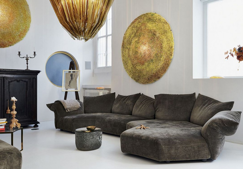The Standard Sofa by Francesco Binfarè for Edra, one of the best Luxury Italian furniture Melbourne has to offer.