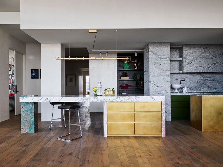 Kitchen area designed by kpdo, one of the design studios we selected in our list of the top interior designers melbourne has to offer