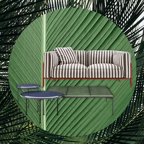 Characterised by durable outdoor-erady materials and lightweight aluminium structures, Borea Collection by B&B Italia is the new 2021 collection of luxury garden furniture design