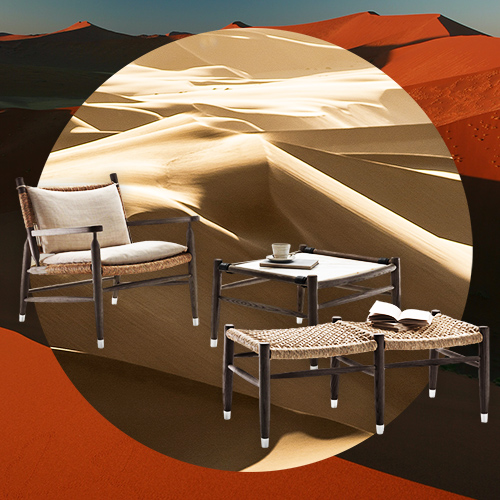 Made according to an ancient italian tradition, Tessa Collection by Flexform is the new 2021 collection of luxury garden furniture design, ideal for small patios and outdoor eclectic spaces