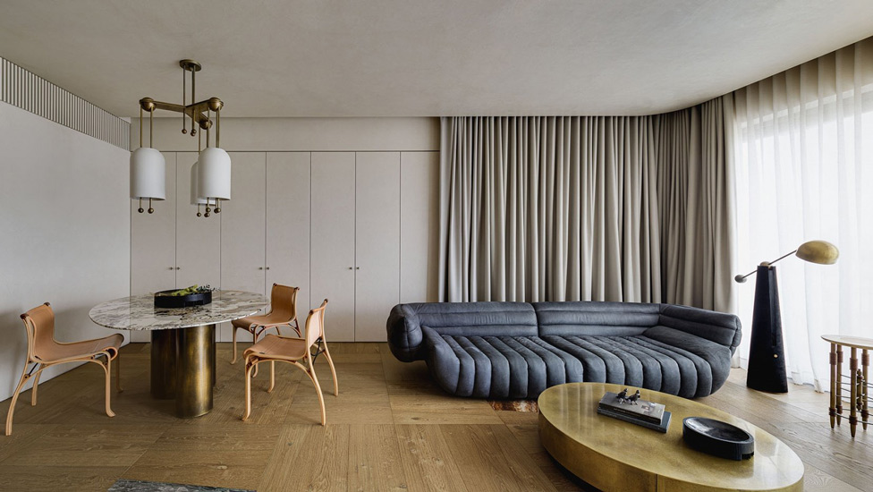 The Imperfect Residence, characterized by contemporary minimalism and bold geometric language, is a project designed by NCDA, one of the best interior design Hong Kong has to offer