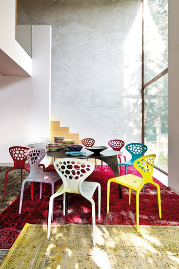 Supernatural chairs designed by Ross Lovegrove for Moroso, one of the best furniture stores in Cairo. Discover the finest italian furniture Egypt has to offer