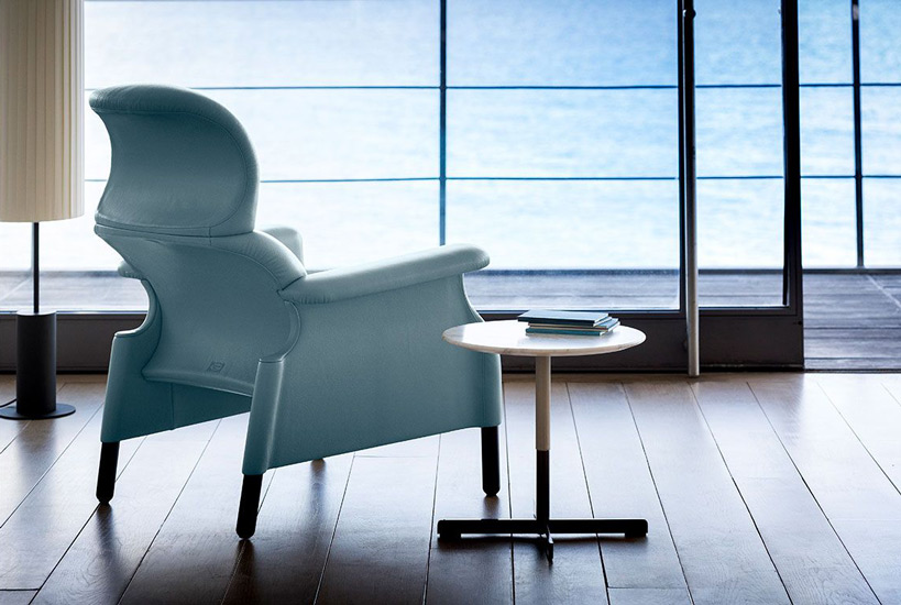 Sanluca armchair is an iconic product designed by the legendary italian designers Achille e Pier Giacomo Castiglioni for Poltrona Frau, one of the luxury italian furniture store you can find in Switzerland.