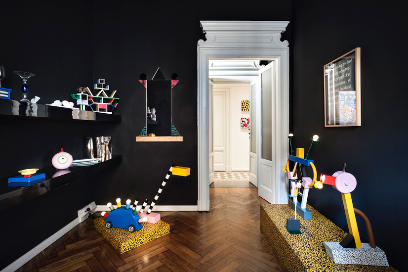 The Memphis-Milano collection exhibited at Post Design Gallery in Milan's Brera District. Discover the top milan galleries with esperiri milano